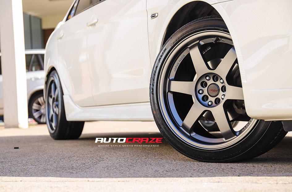 MITSUBISHI LANCER DRIFTER GUN METAL MATTE